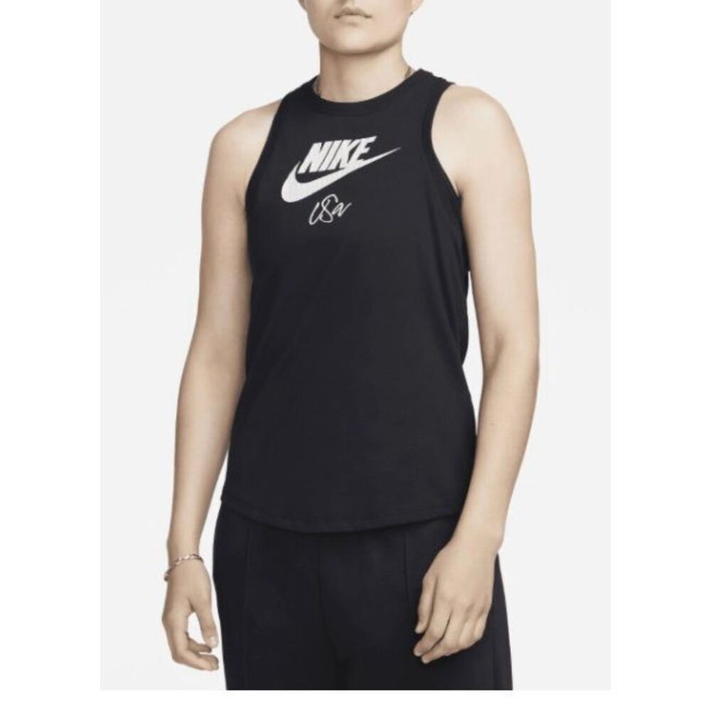 Nike Uswnt Futura Black Tank Top - L